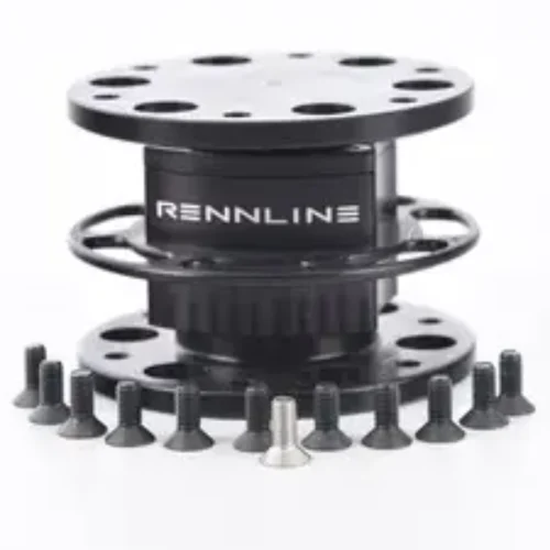 Rennline Steering Wheel Quick Disconnect – Black