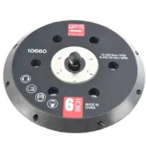 6″ Vented Orbital Backing Plate (G9)