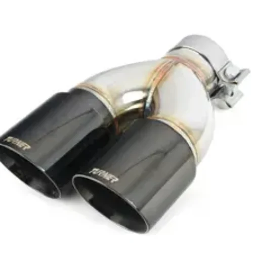 Double Wall Slash Cut Exhaust Tip – 2.75 Inlet – 3.5 OD