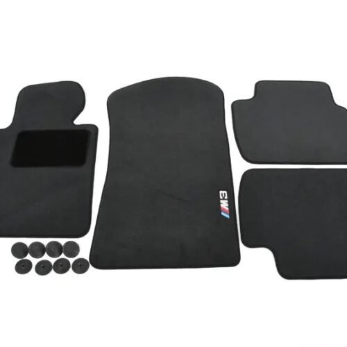 Anthracite ///M3 Carpeted Floor Mat Set – E46 M3 & Non-M Coupe